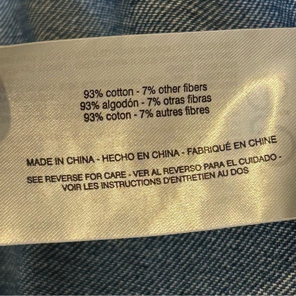 NEW Circus NY by Sam Edelman Bustier Denim Crop Top Womens XL Adjustable Straps - Picture 5 of 11